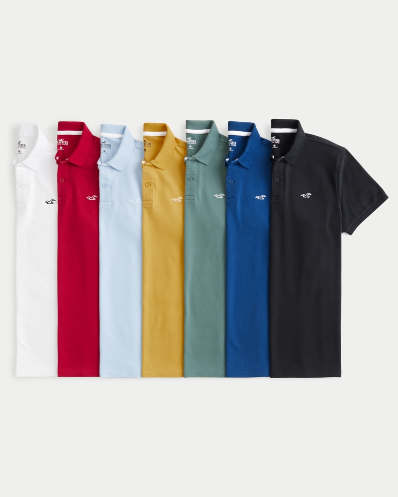 Men's Icon Polo 7-Pack, Men's Tops