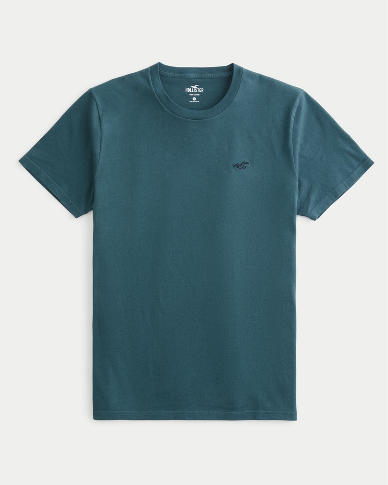 Hollister Graphic T-Shirt for Men V Neck - Crew Neck XS, White 0619