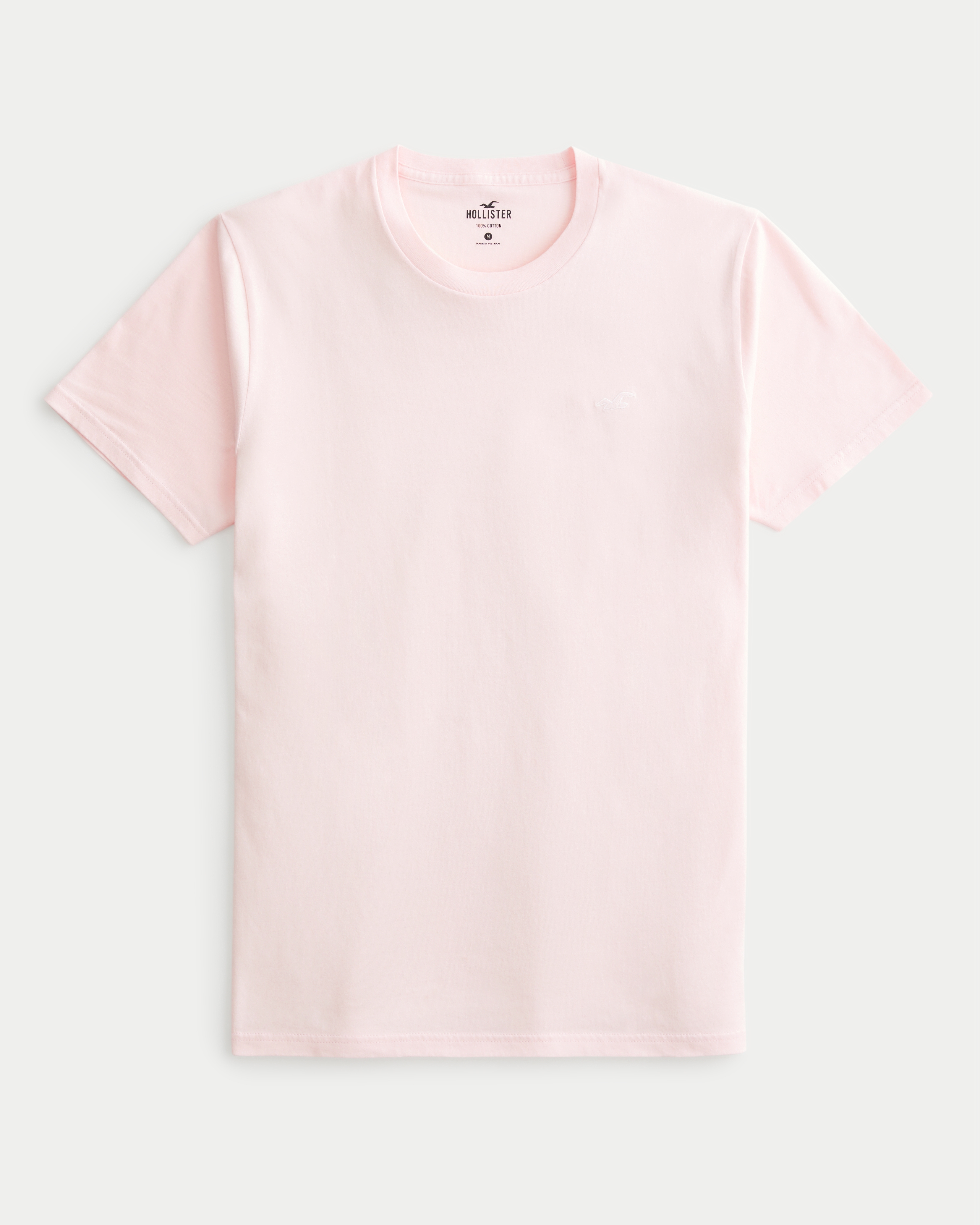 Pink hollister hot sale shirt guys