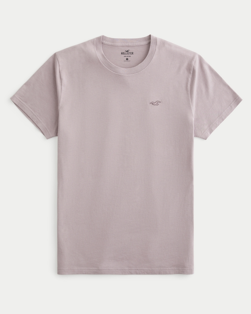 Pink hollister shop t shirt