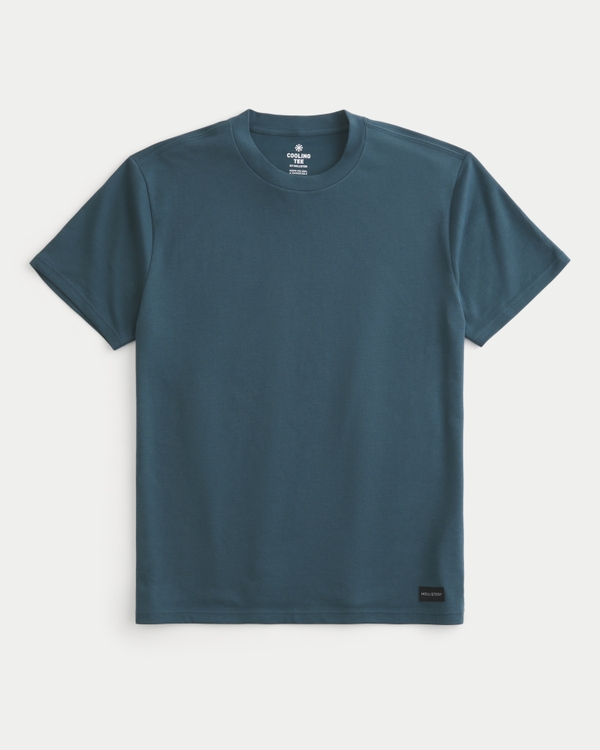 Relaxed Cooling Tee, Dark Teal