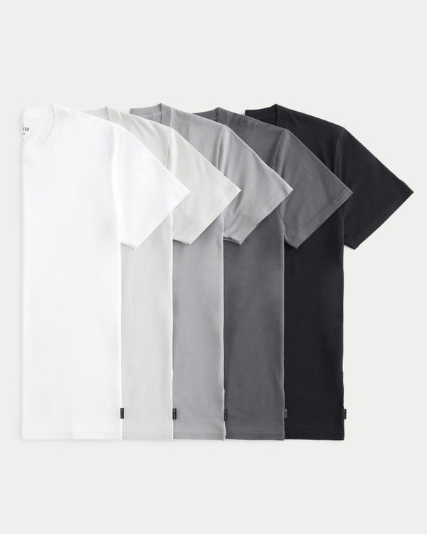 All Black Tee Shirt 5-Pack