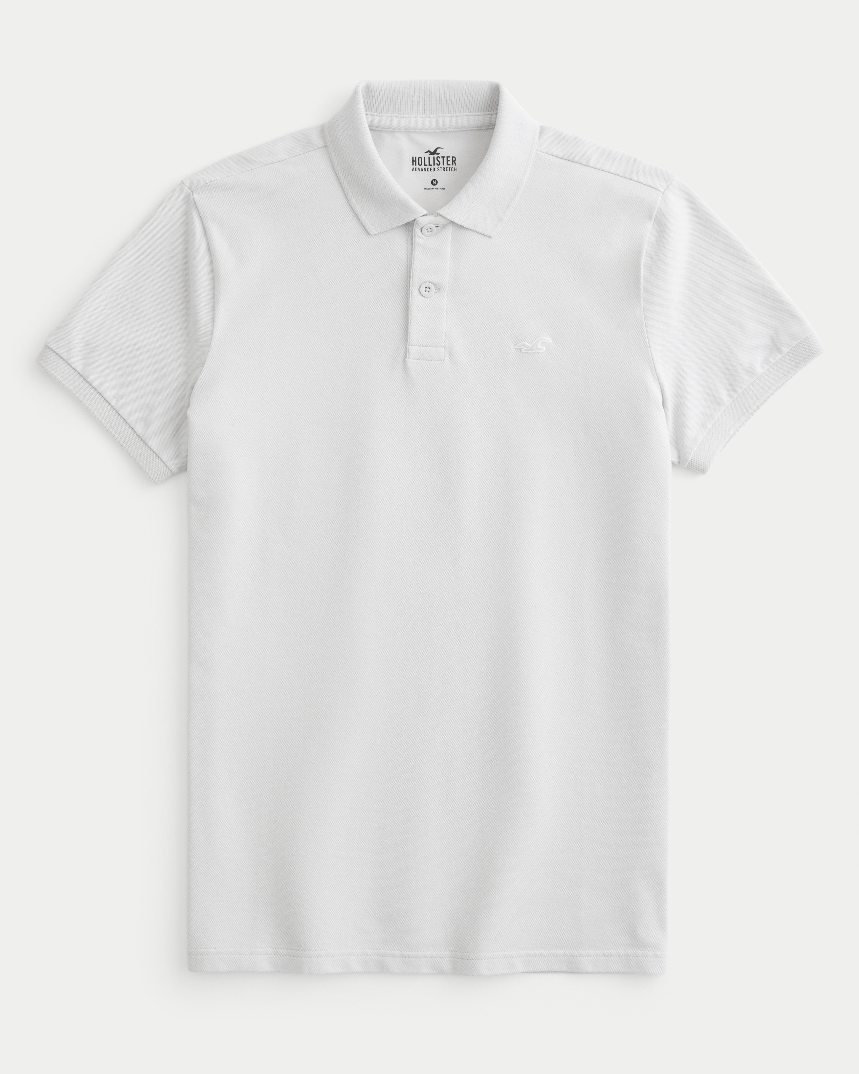 Hollister hot sale white polo