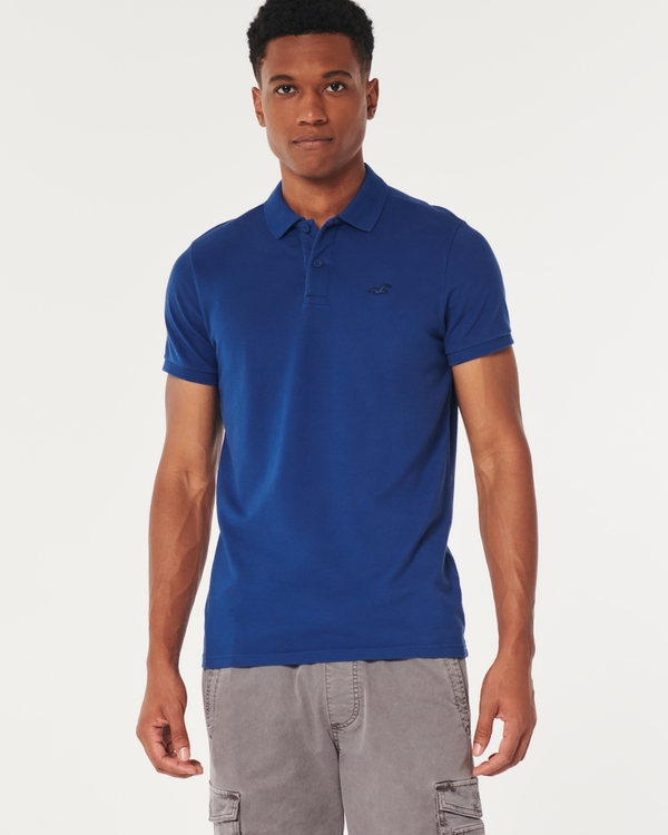 Men's Polo Shirts - Stretch Fit & Striped Polos | Hollister Co.