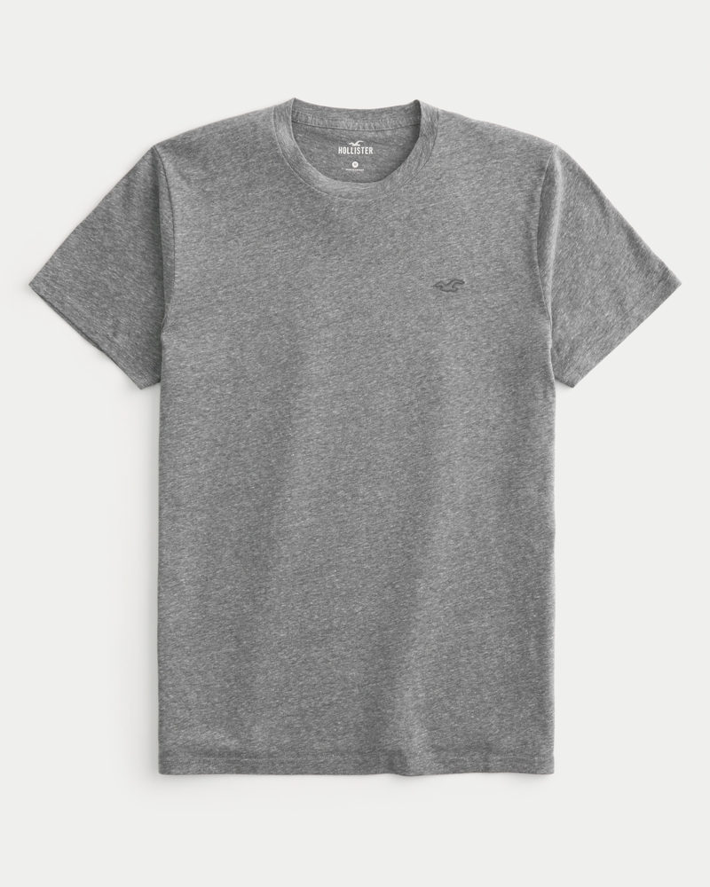 Hollister grey 2025 t shirt