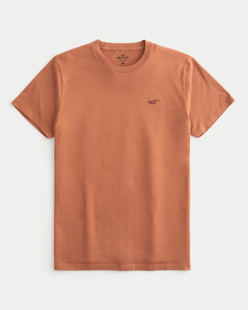 Hollister orange outlet t shirt