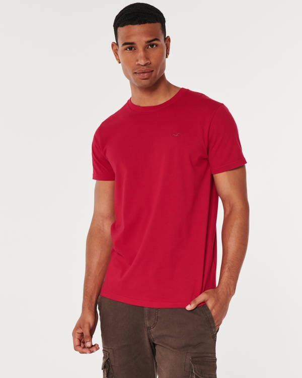 Icon Crew T-Shirt, Red