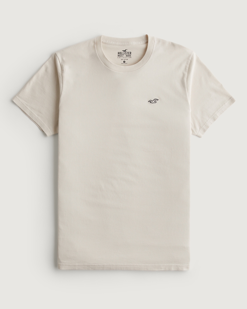 Camiseta Boss Para Hombre BOSS Men's Small Logo Cotton Crewneck T-Shirt - Basic Navy, Large Size Boss Shirts For Men