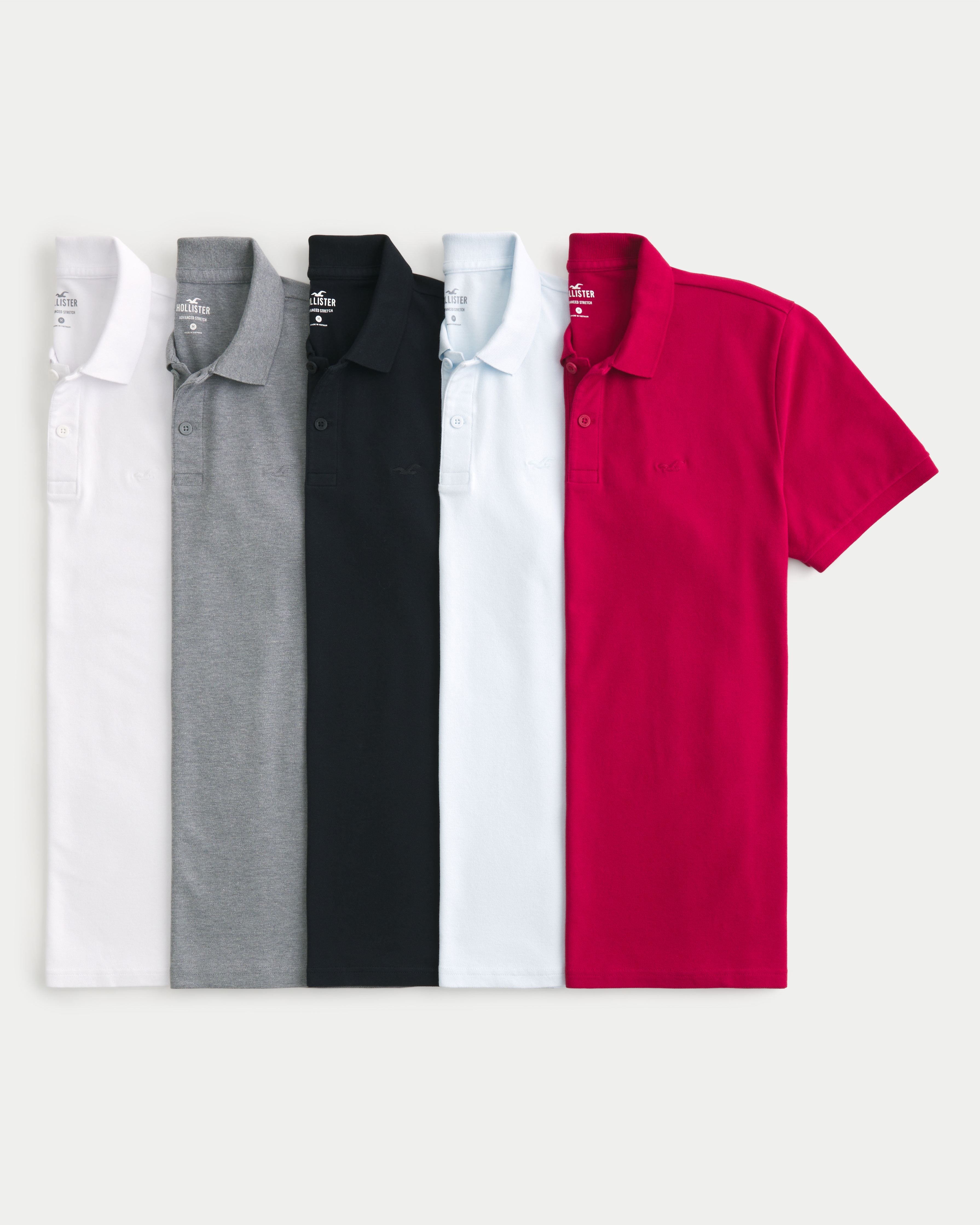 Hollister polo shirt sale on sale