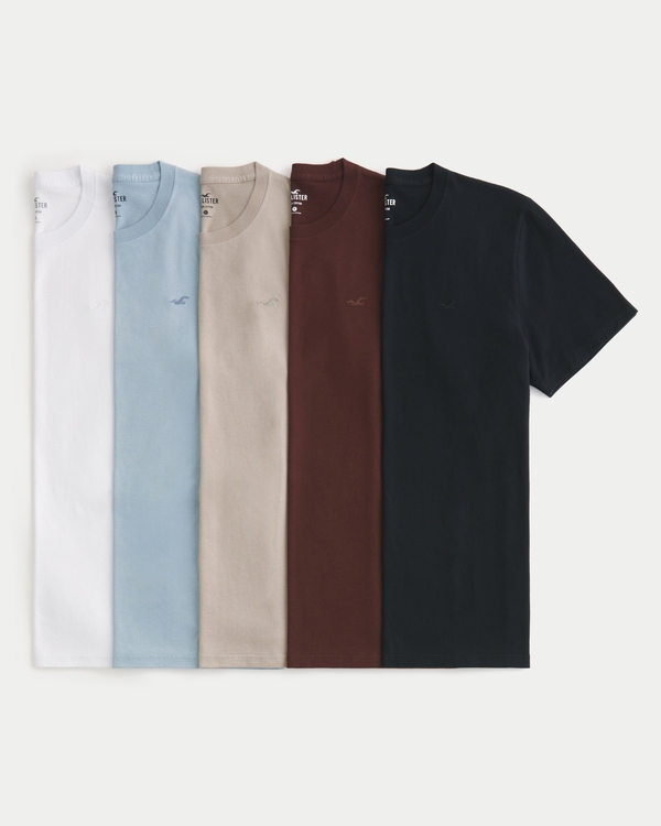 Mens Multipack T-Shirts - Short & Long-Sleeve