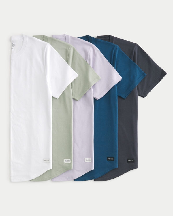 Mens Multipack T-Shirts - Short & Long-Sleeve