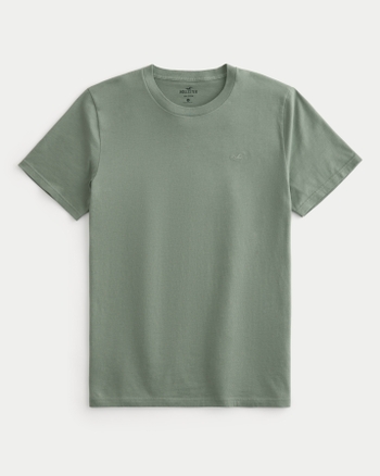 Hollister green outlet t shirt
