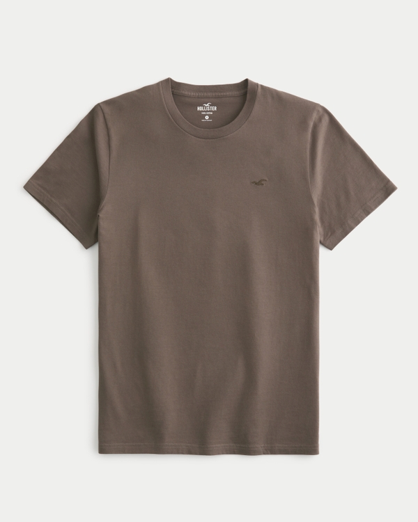 Icon Crew T-Shirt, Brown