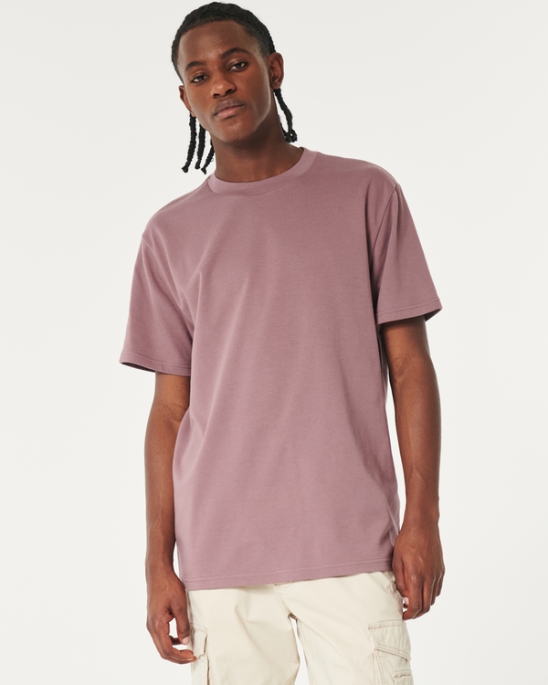 Relaxed Cooling Tee, Dark Mauve