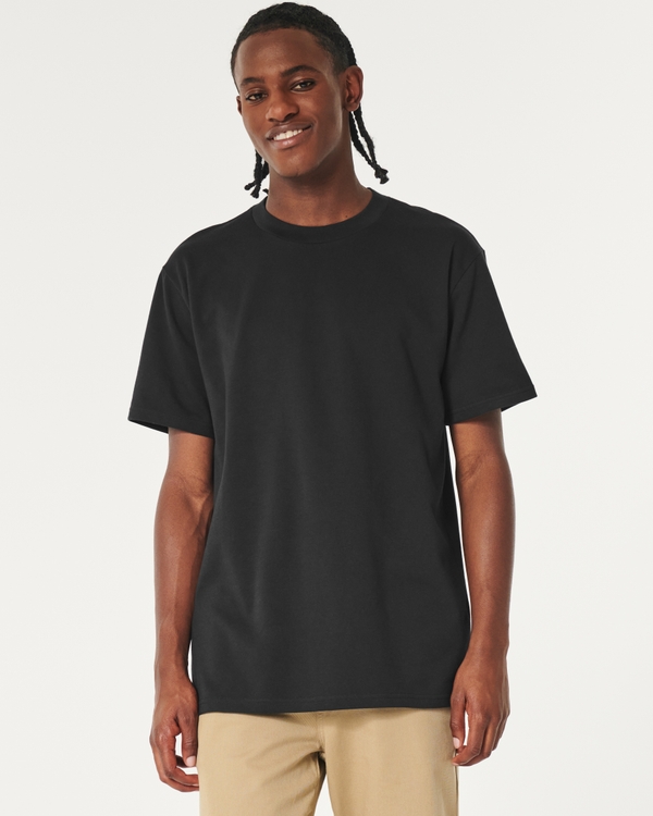 Logo Crew neck T-shirt, Black