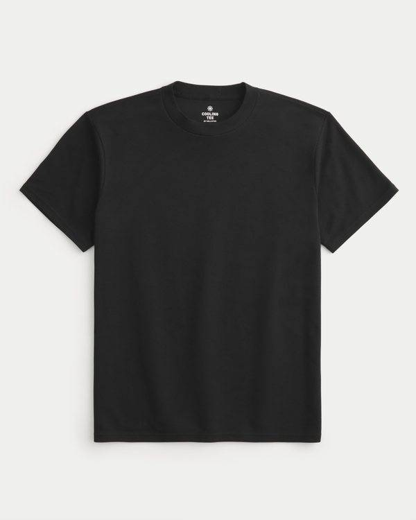 Relaxed Cooling Tee, Black