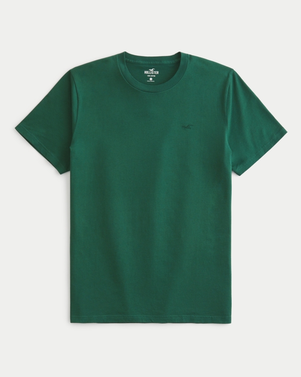 Icon Crew T-Shirt, Dark Green