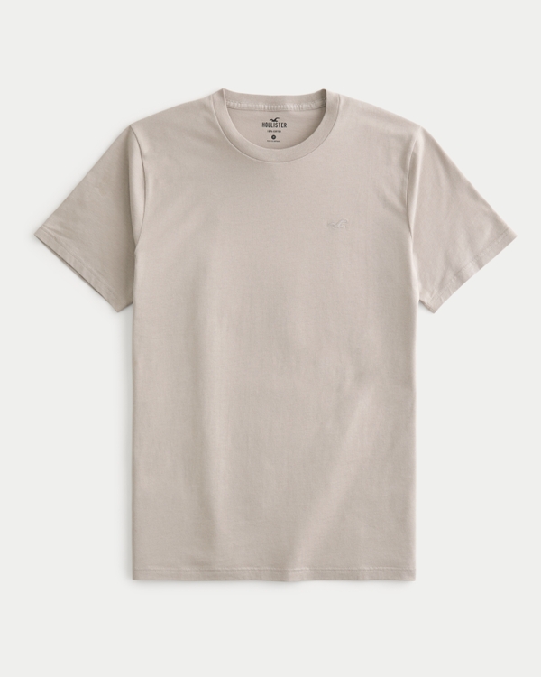 Icon Crew T-Shirt, Tan