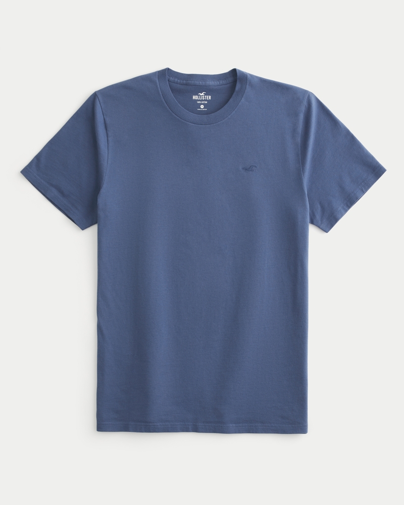 Blue hollister t shirt online