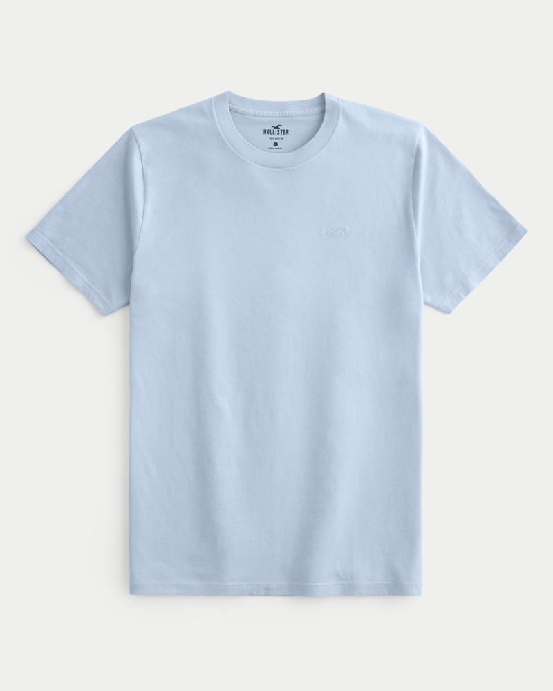 Men's Cotton Icon Crew T-Shirt | Men's | HollisterCo.ca