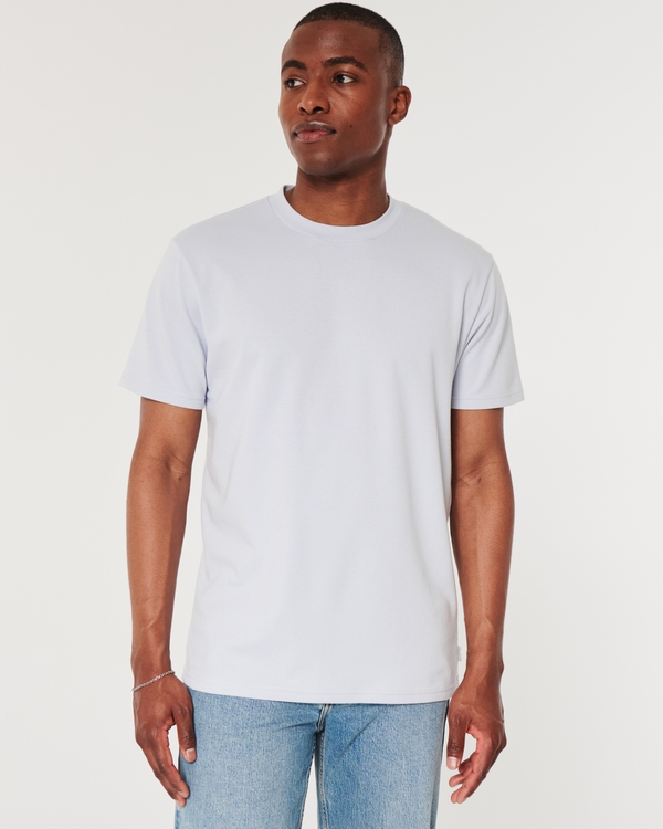 Relaxed Cooling Tee, Light Blue