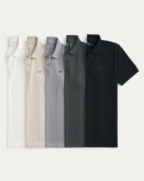 Icon Polo 5-Pack, Multi