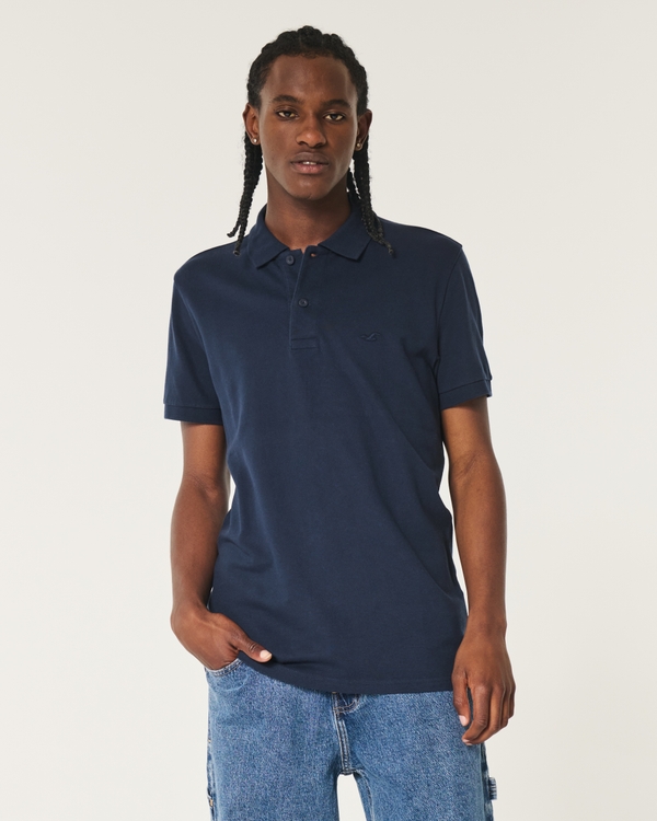 Men s Slim Fit Polos Hollister Co