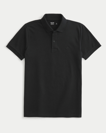 Hollister white polo shirt outlet