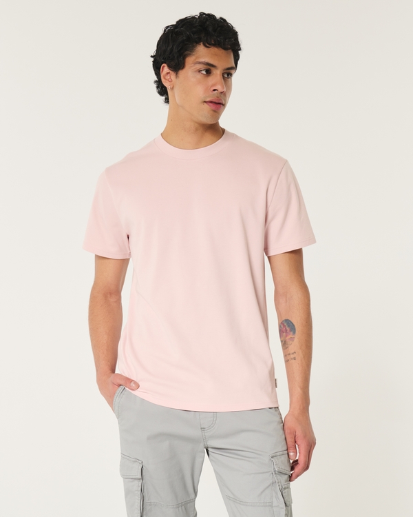 Relaxed Cooling Tee, Light Pink