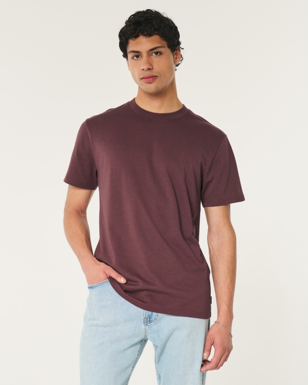 Relaxed Cooling Tee, Dark Brown