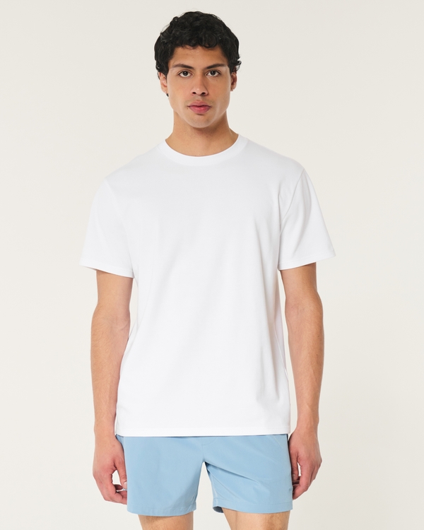 Relaxed Cooling Tee, White