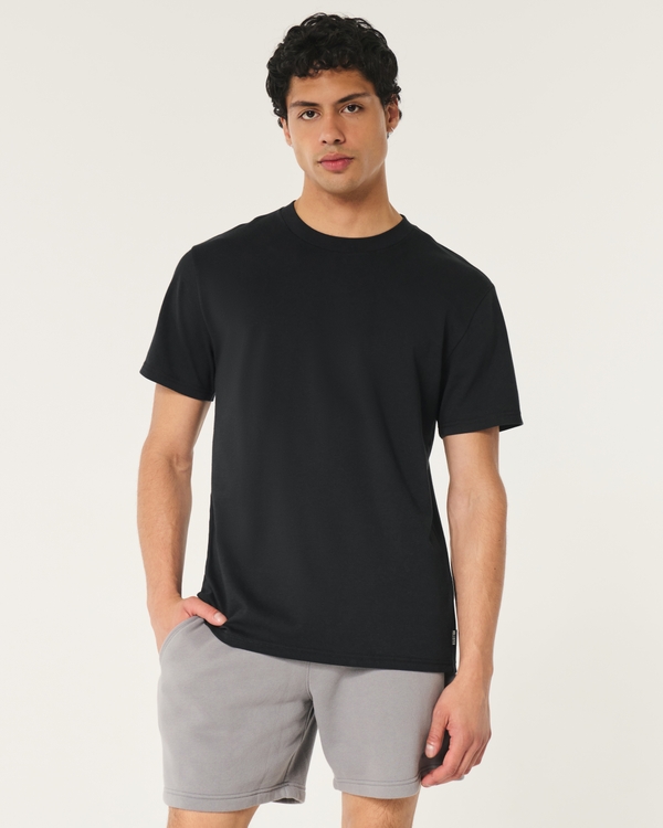 Relaxed Cooling Tee, Black