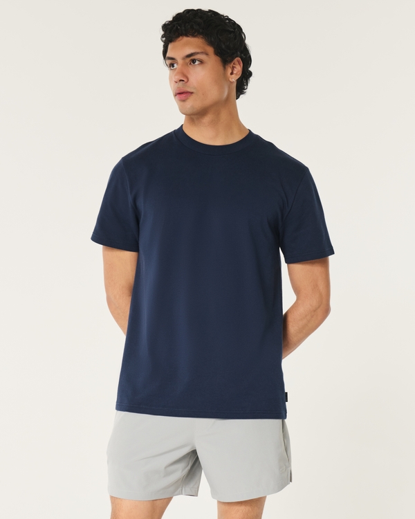 Relaxed Cooling Tee, Navy