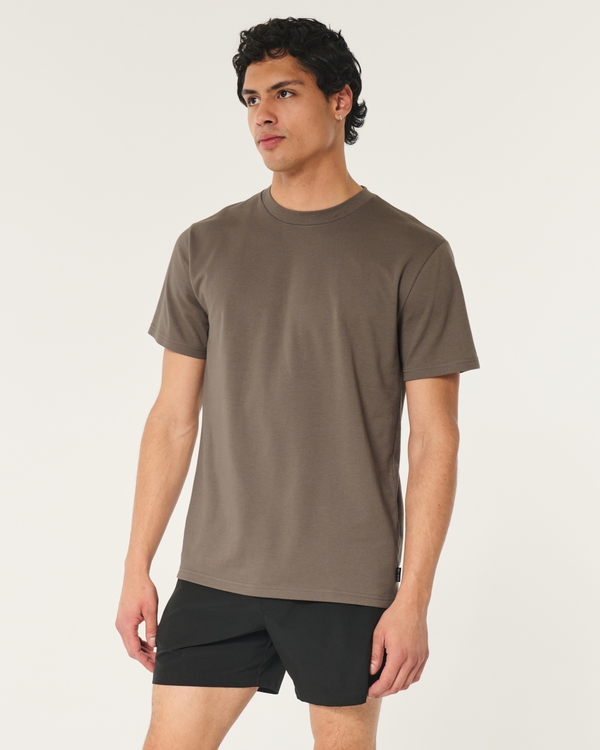 Relaxed Cooling Tee, Brown