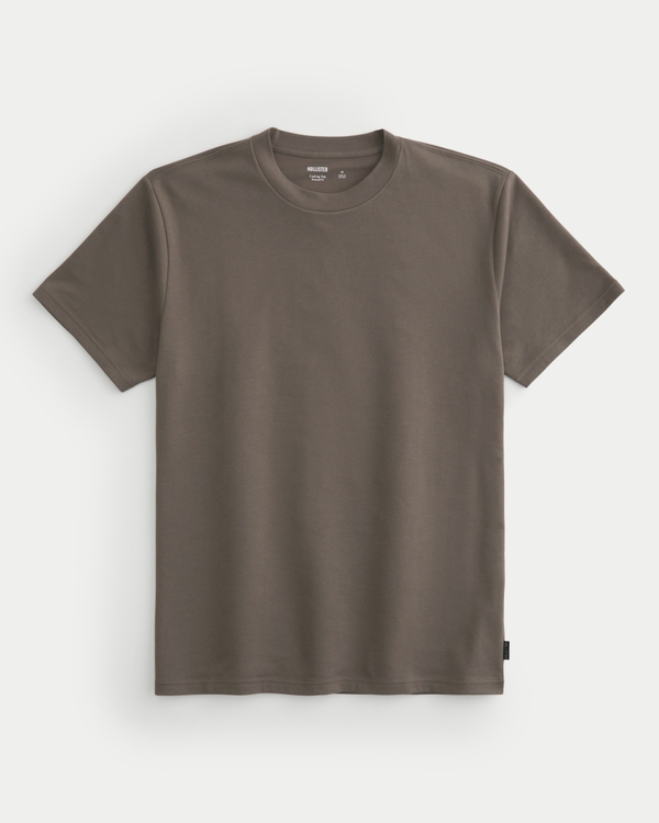 Relaxed Cooling Tee, Brown