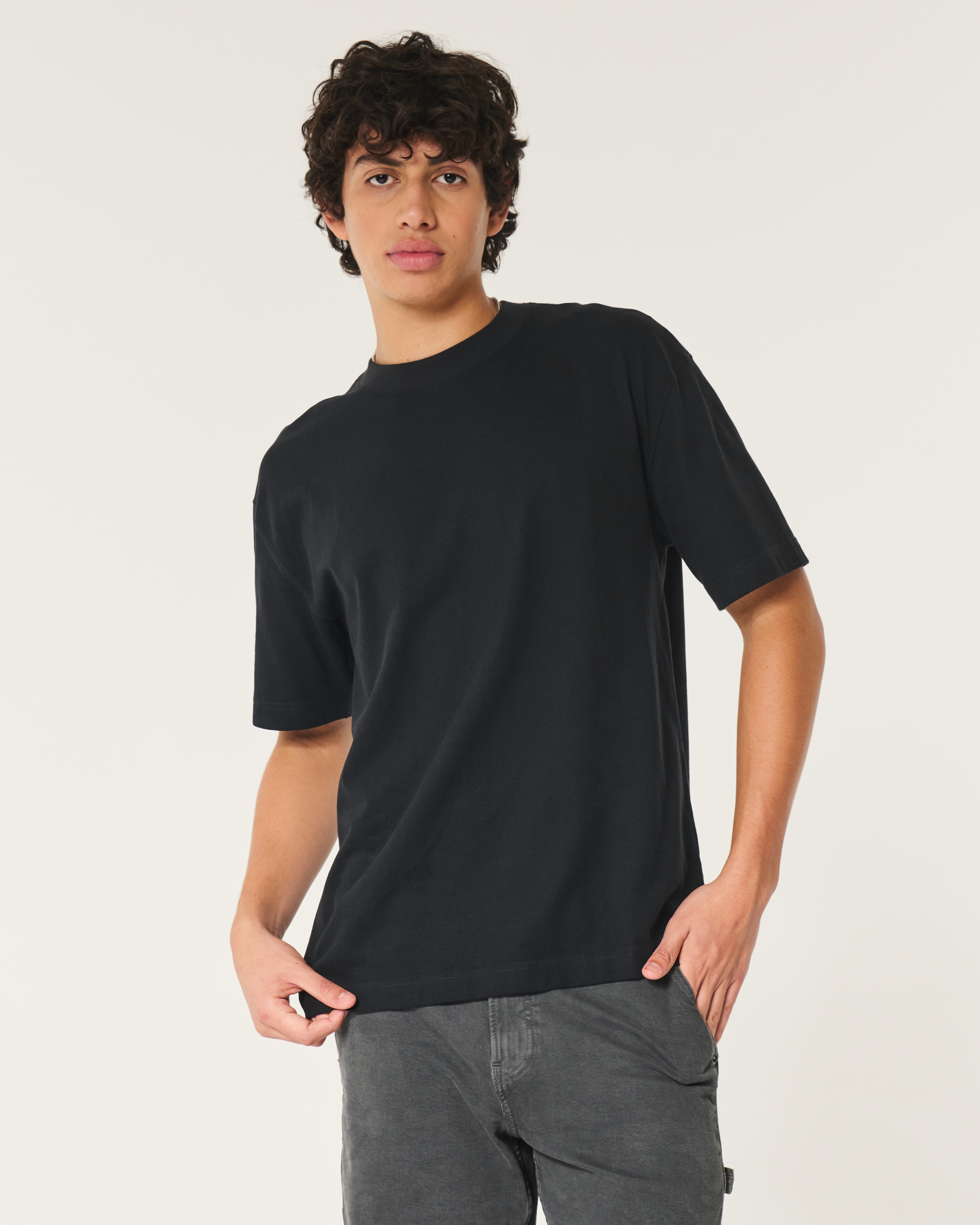 Boxy Heavyweight Crew T-Shirt