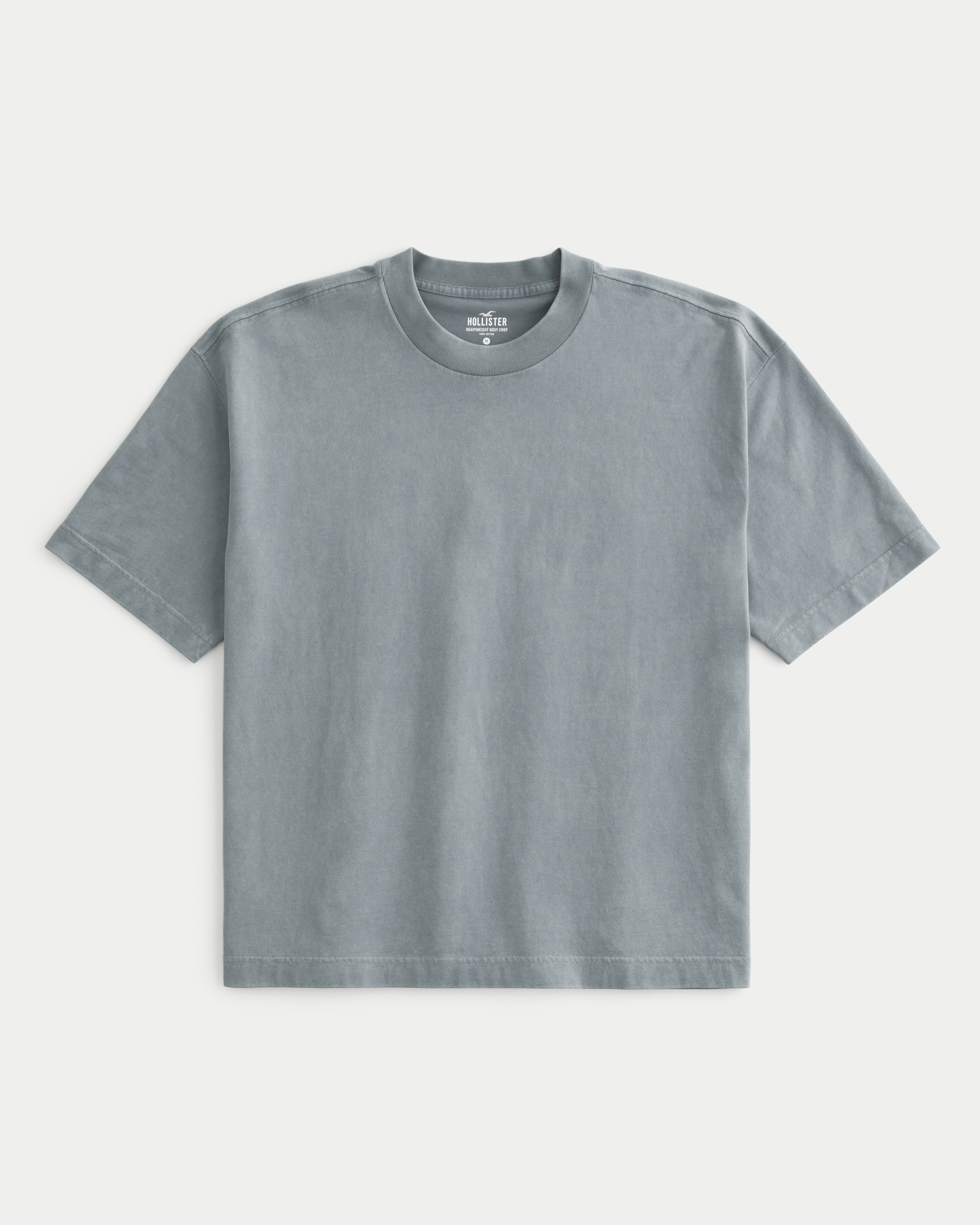 Heavyweight Boxy Crop Crew T-Shirt