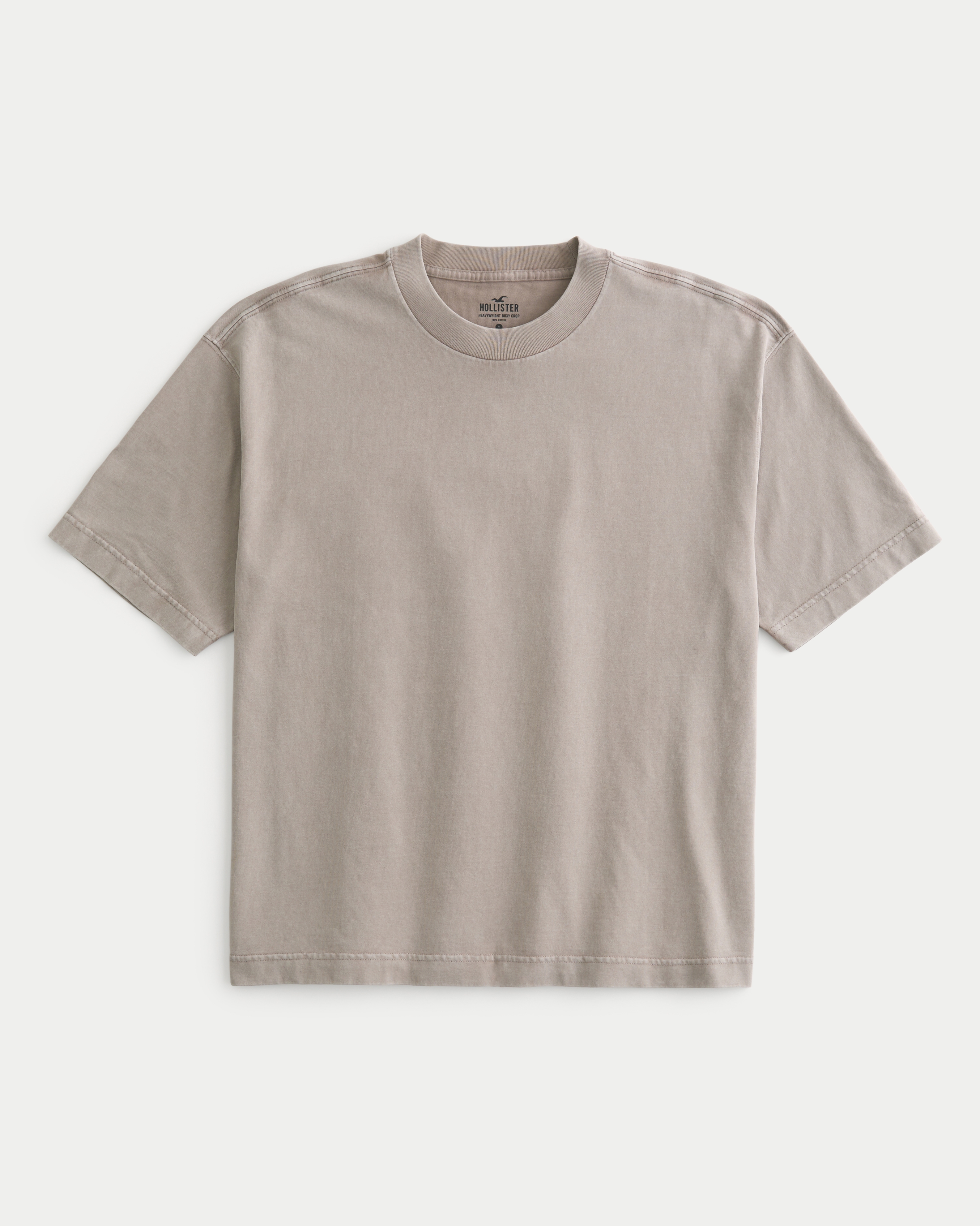 Heavyweight Boxy Crop Crew T-Shirt