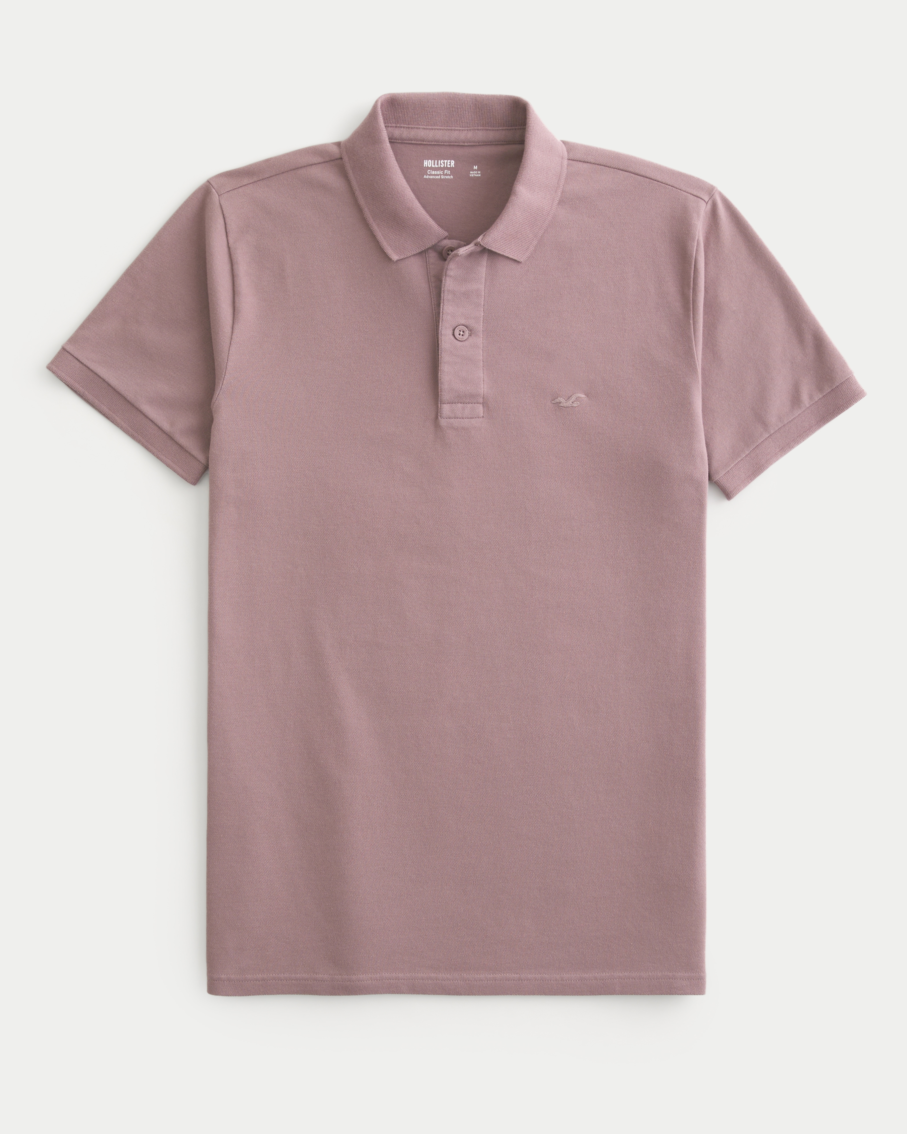 Men s Icon Polo in Muave Dusk Size XXL from Hollister