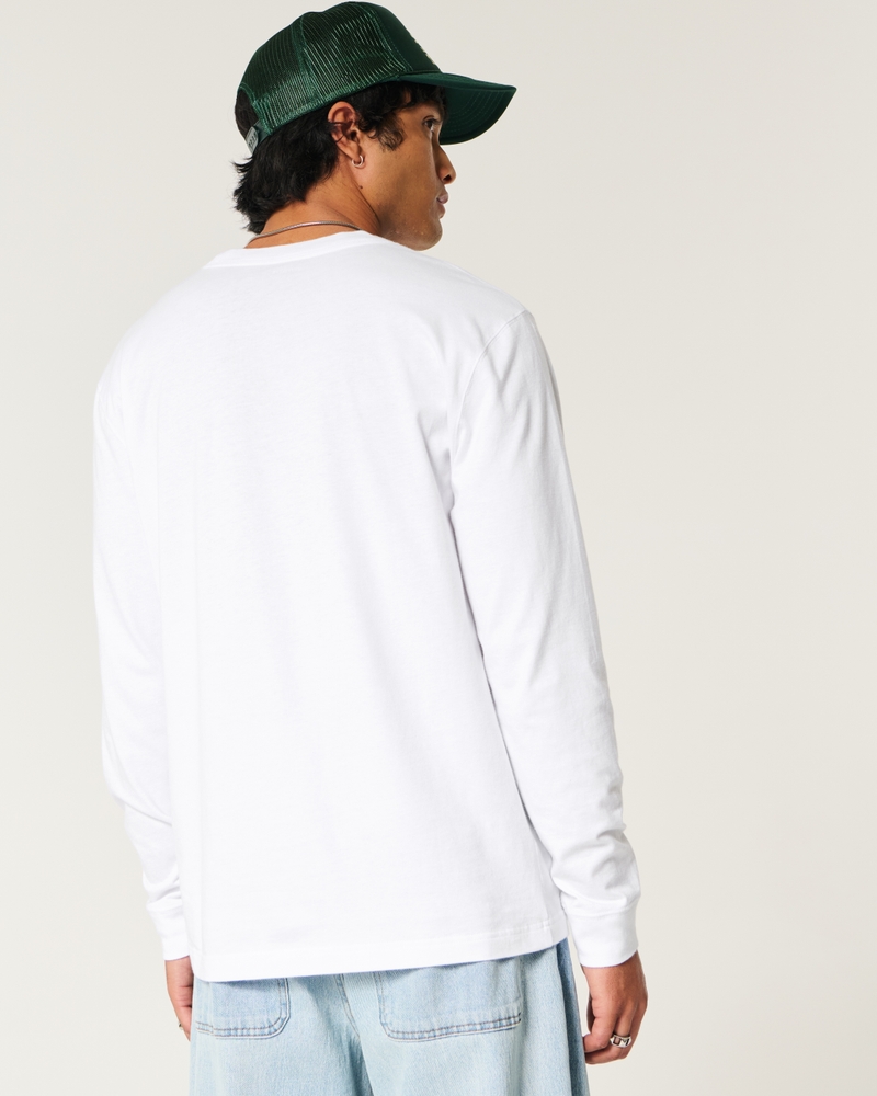 Long-Sleeve Cotton Crew T-Shirt