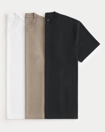 Men s Relaxed Cooling Tee 3 Pack Men s Tops HollisterCo