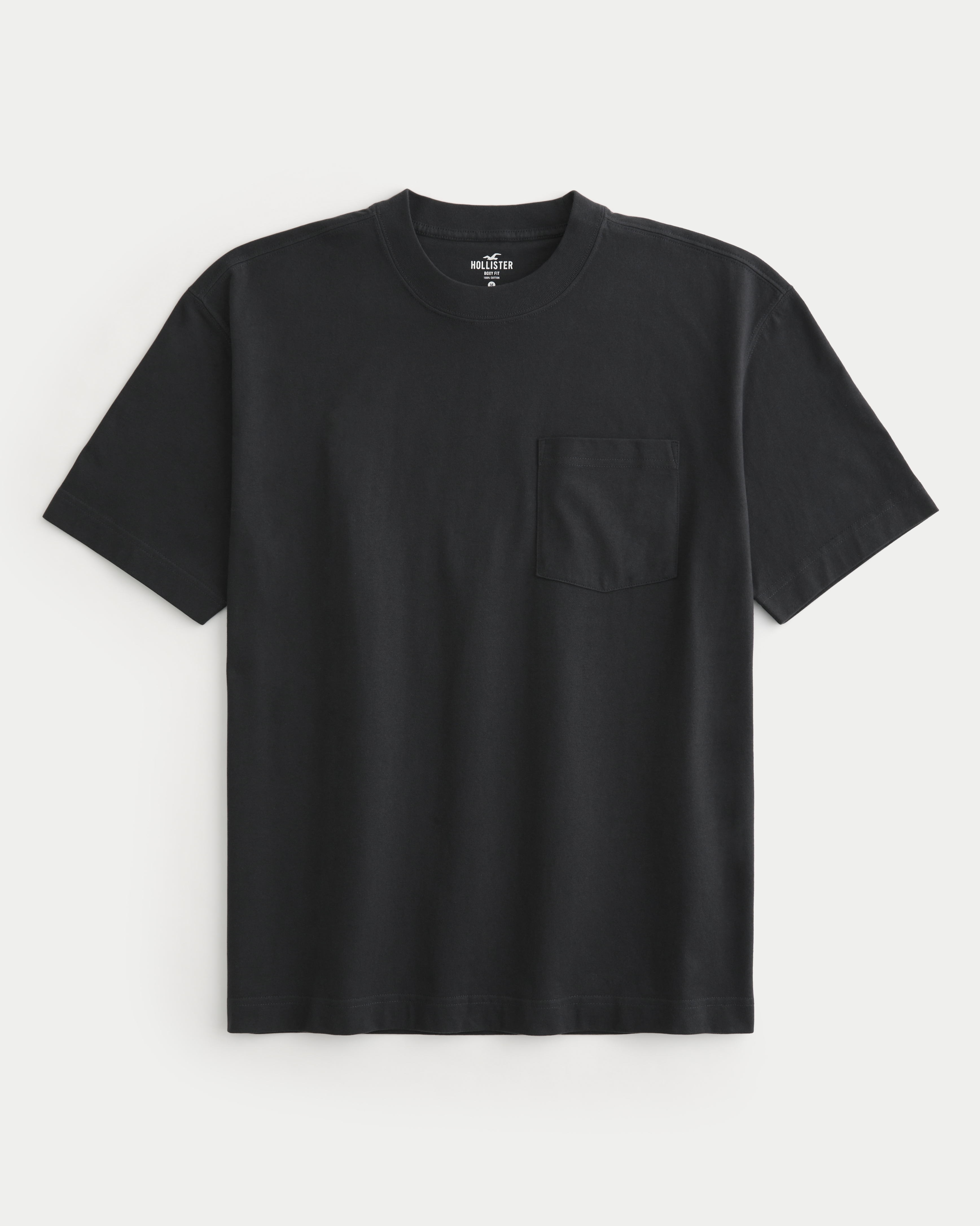 Boxy Pocket Crew T-Shirt