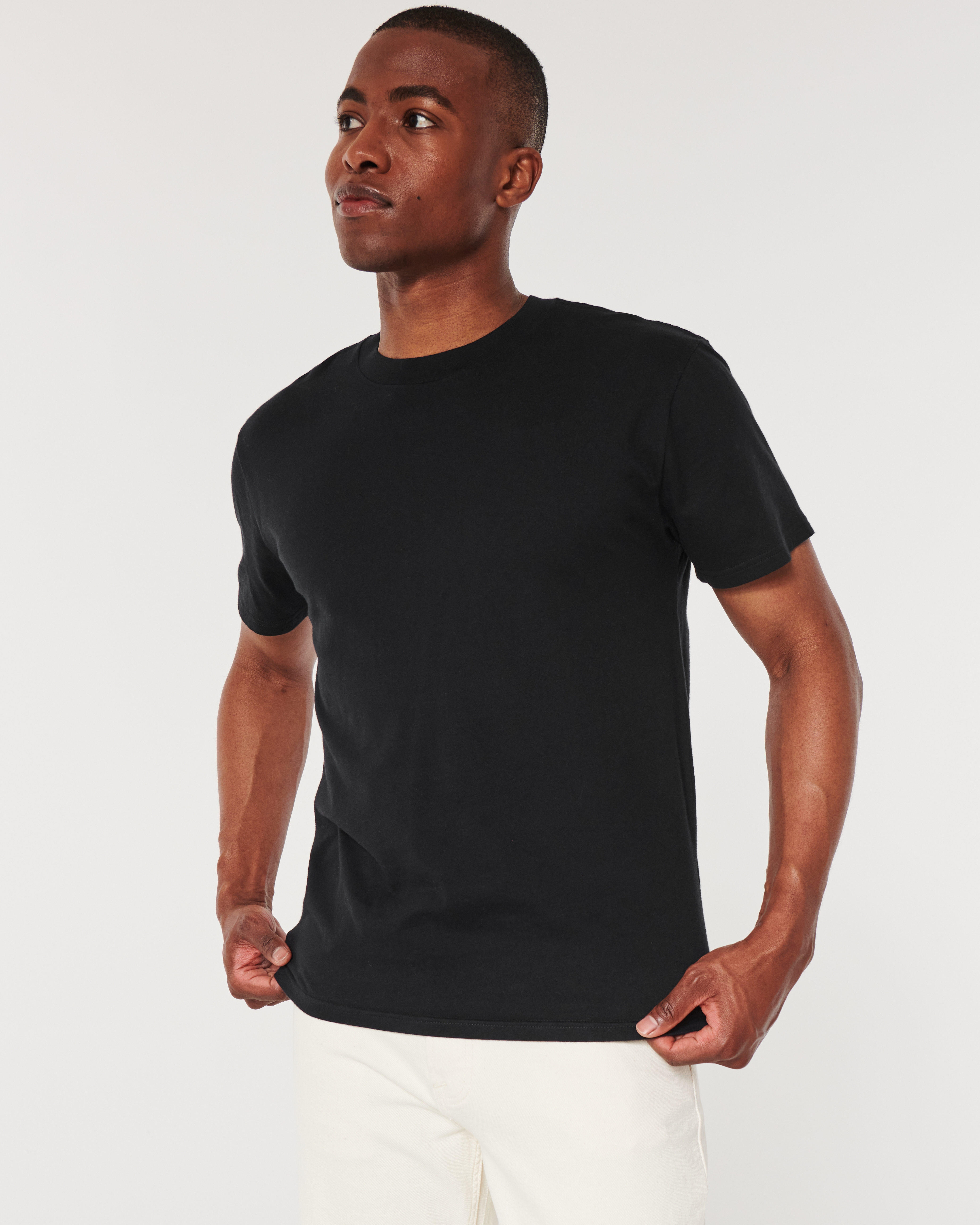 Relaxed Cotton Crew T-Shirt