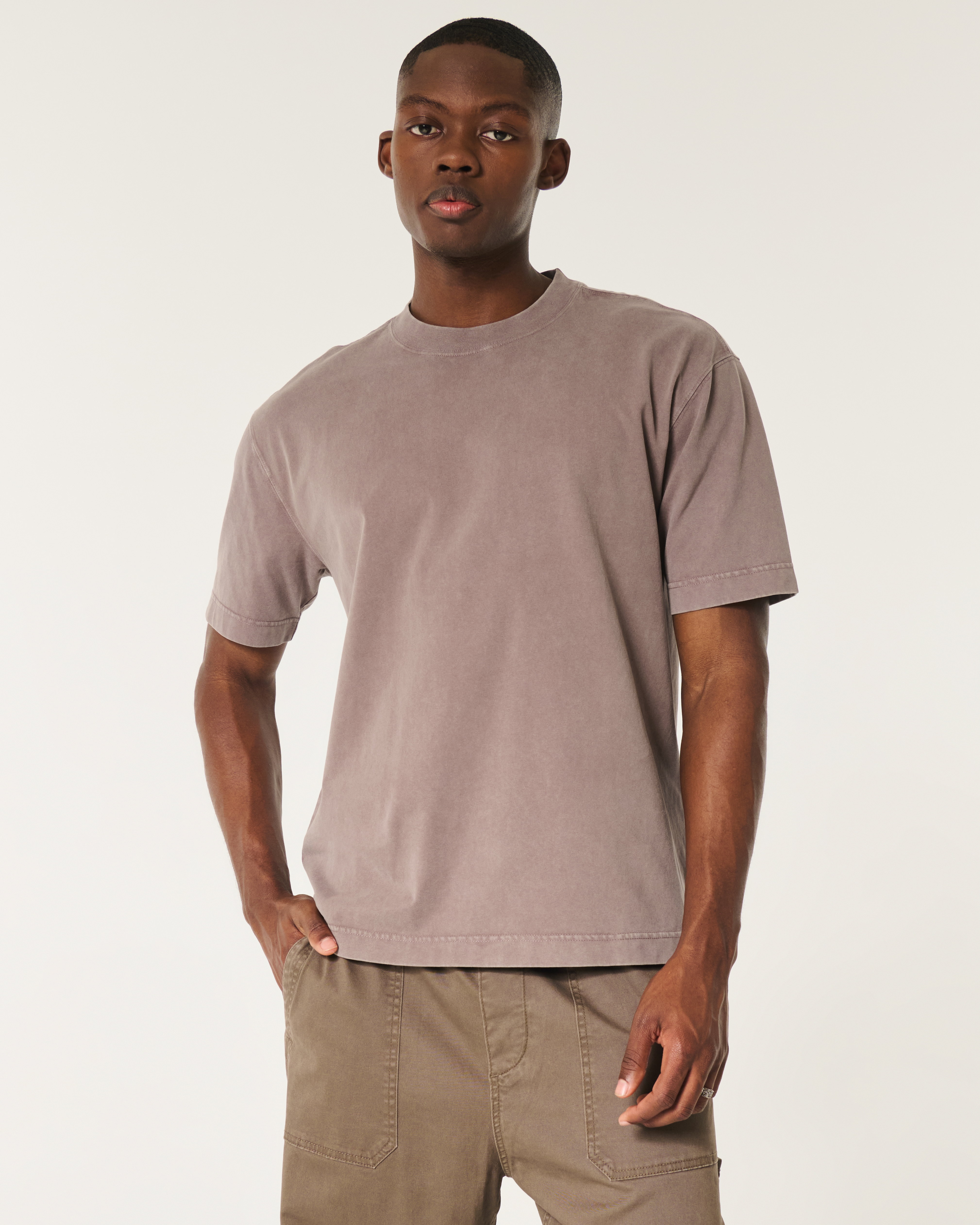 Boxy Heavyweight Crew T-Shirt