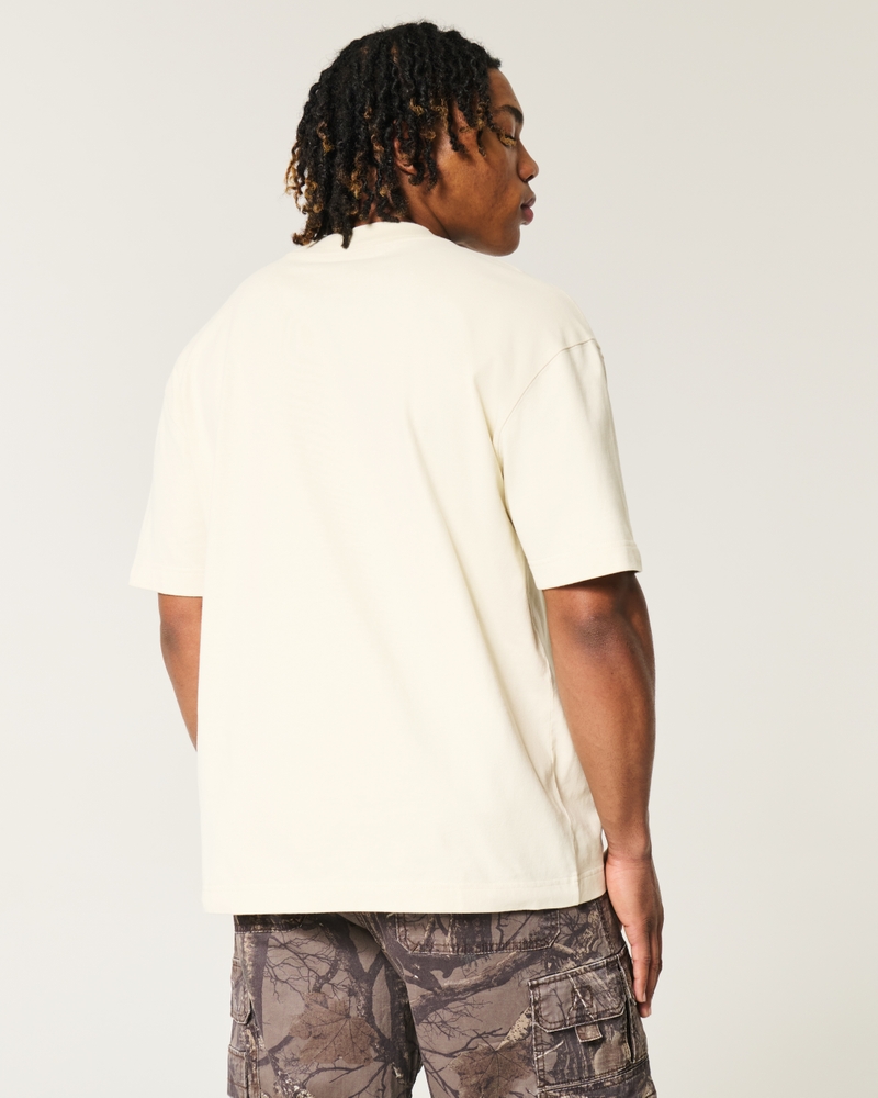 Boxy Heavyweight Pocket Crew T-Shirt