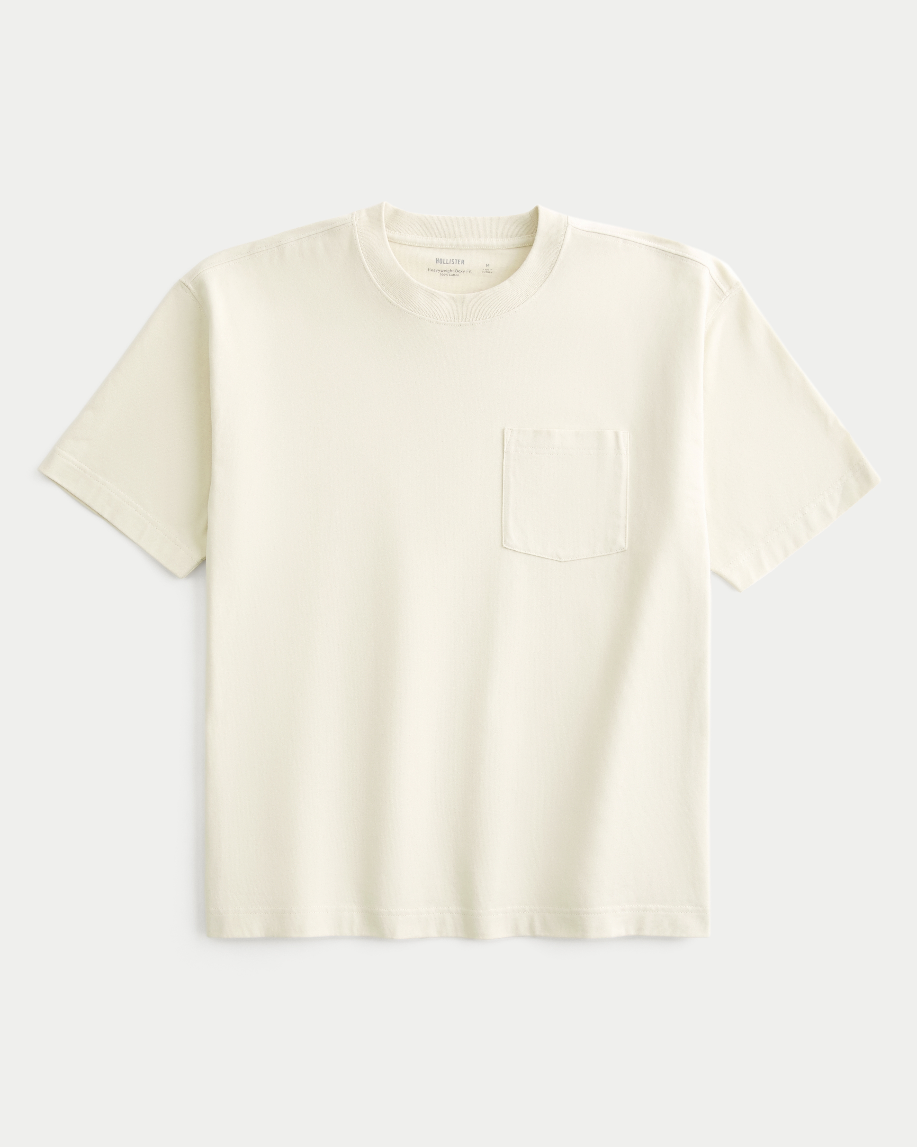 Boxy Heavyweight Pocket Crew T-Shirt