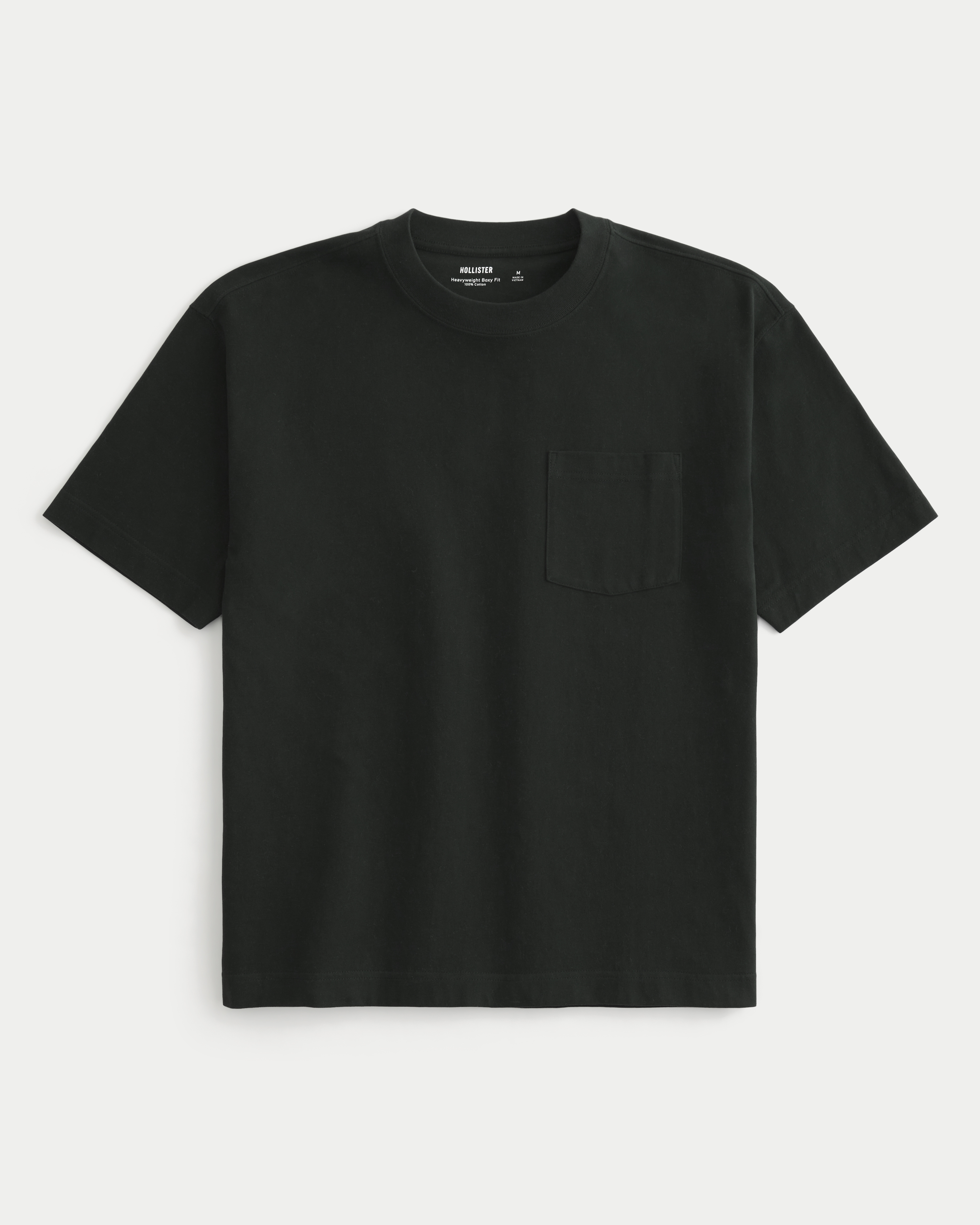 Boxy Heavyweight Pocket Crew T-Shirt