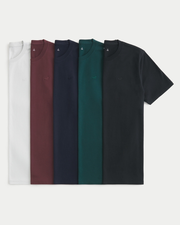 Icon Crew T-Shirt 5-Pack, Multi view 1