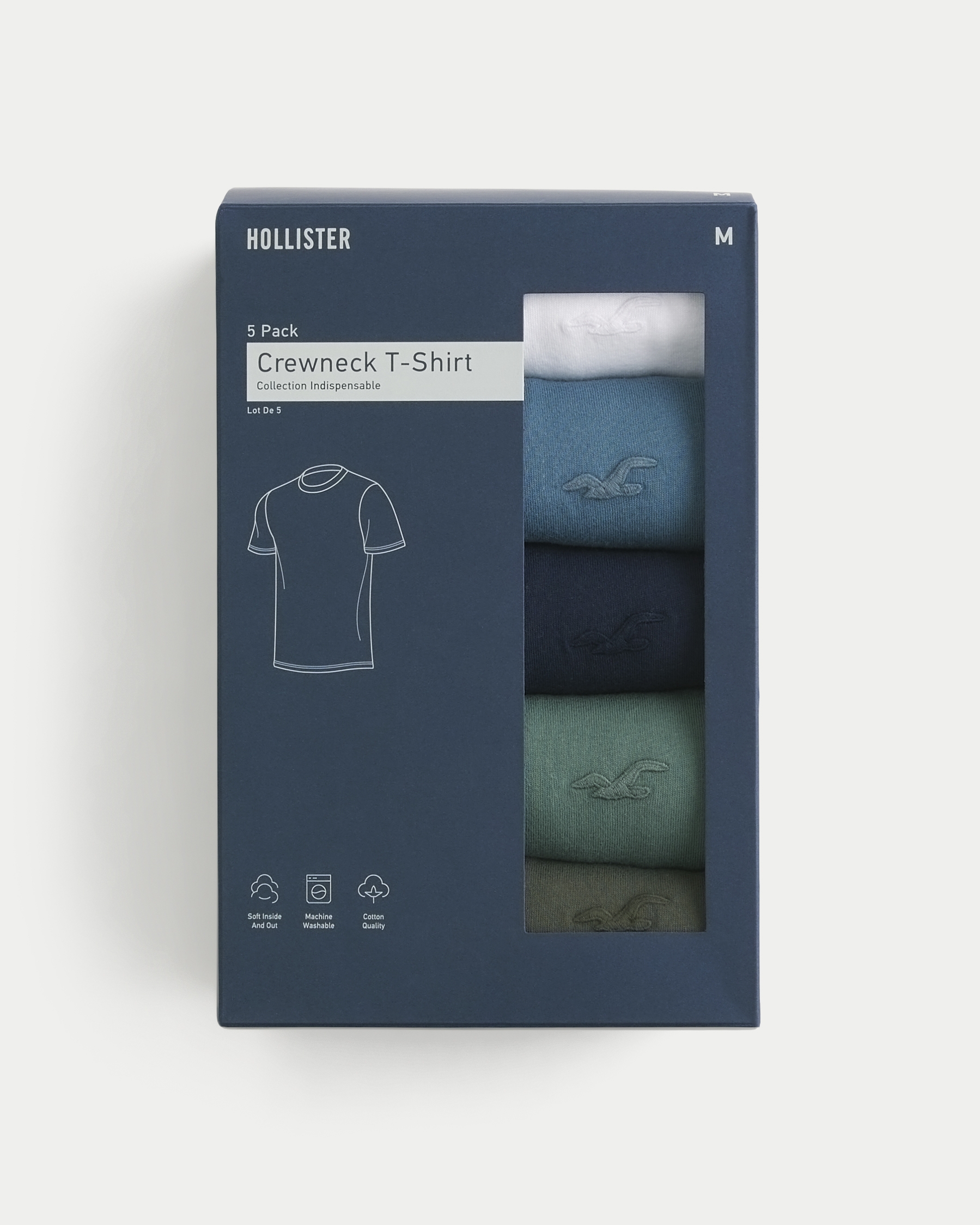 Icon Crew T-Shirt 5-Pack