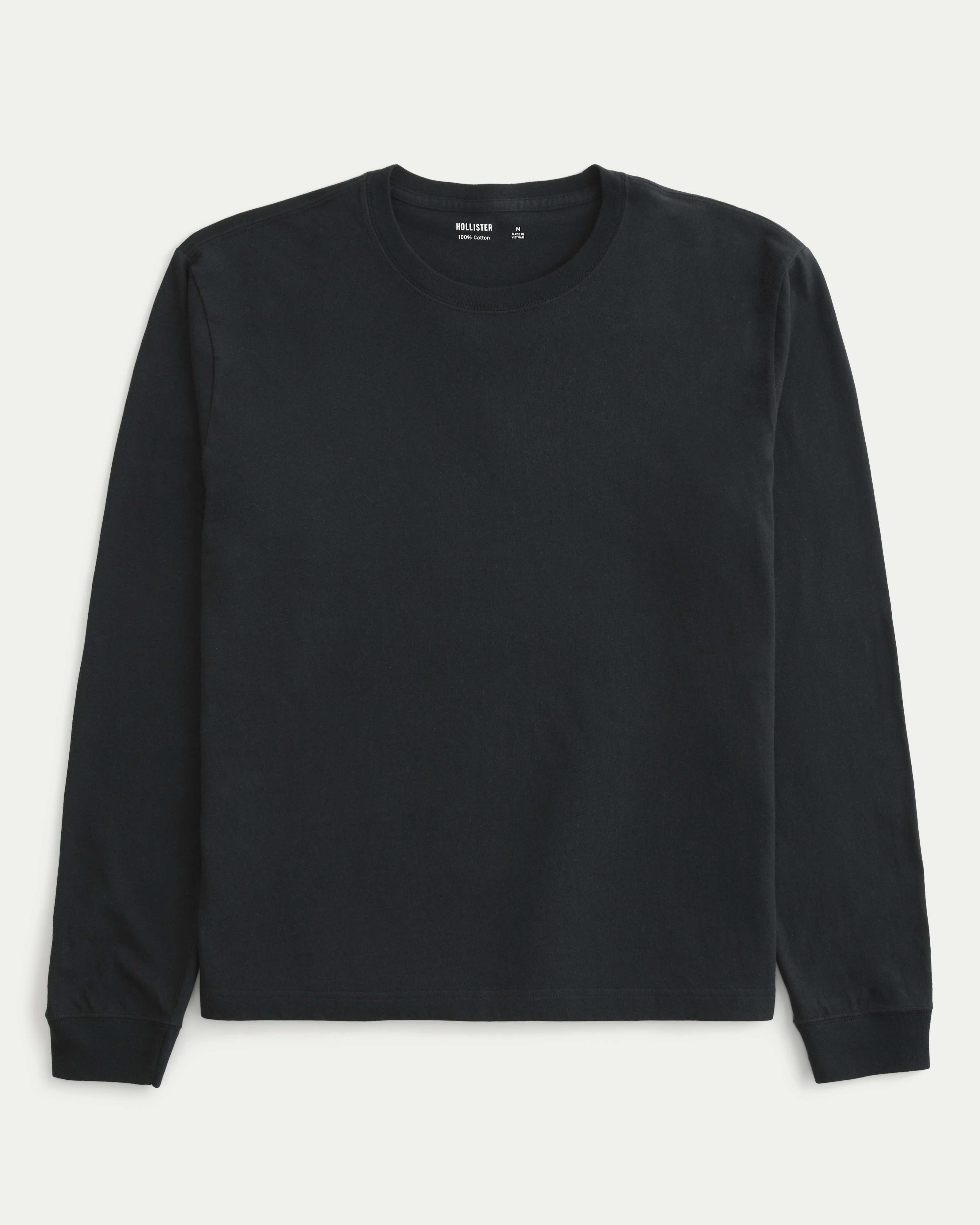 Relaxed Long-Sleeve Crew T-Shirt